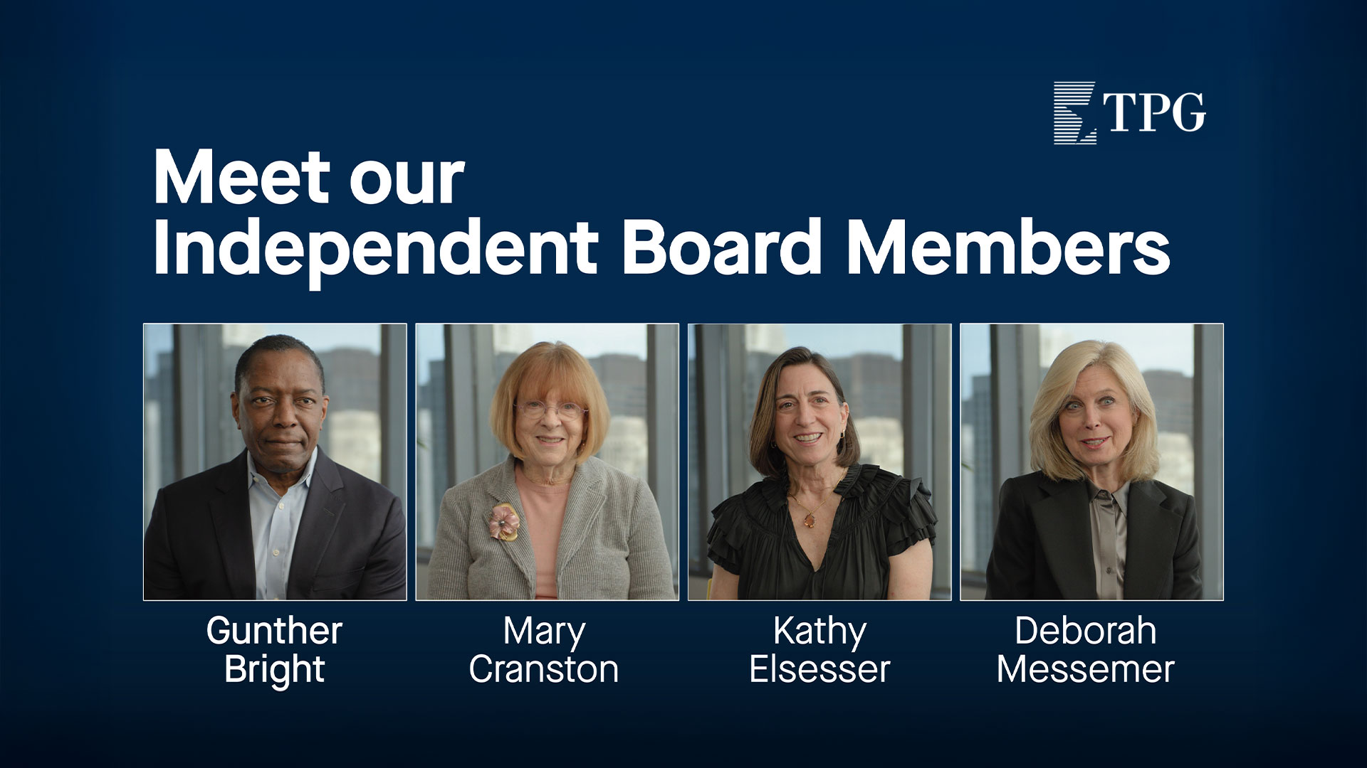 TPG - Meet the Board